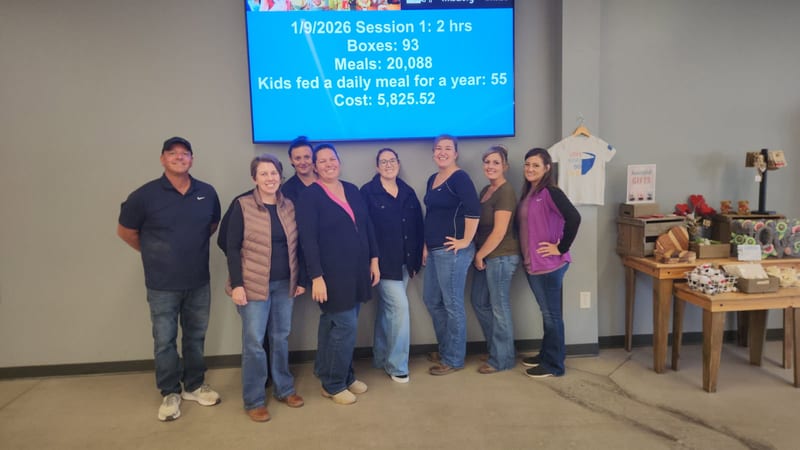 Central Arizona Correctional and Rehabilitation Facility Team Volunteers to Feed My Starving Children